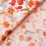 Katoenvoile aquarel bloemenzee digitale print – ivoor/zalm,  thumbnail number 4