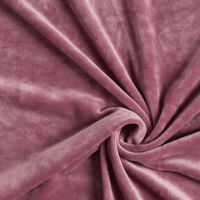 Stretchfluweel – oudroze, 