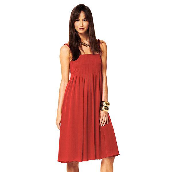 Chiffon – karmijnrood, image number 4