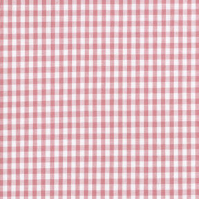 Katoenen stof Vichy ruit 0,5 cm – oudroze/wit, 