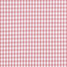 Katoenen stof Vichy ruit 0,5 cm – oudroze/wit,  thumbnail number 1