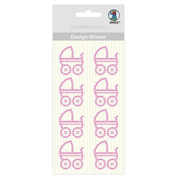 Designsticker Baby Girl [ 8 Stuk ] – roze,  image number 1