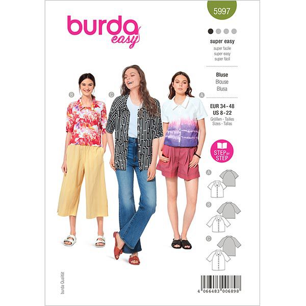 Blouse | Burda 5997 | 34–48,  image number 1