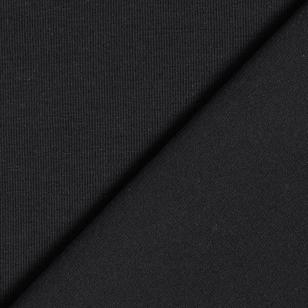 GOTS Katoenjersey | Tula – zwart,  image number 3