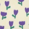 Teddy pluche tulpen | Poppy Fabrics – ivoor,  thumbnail number 1