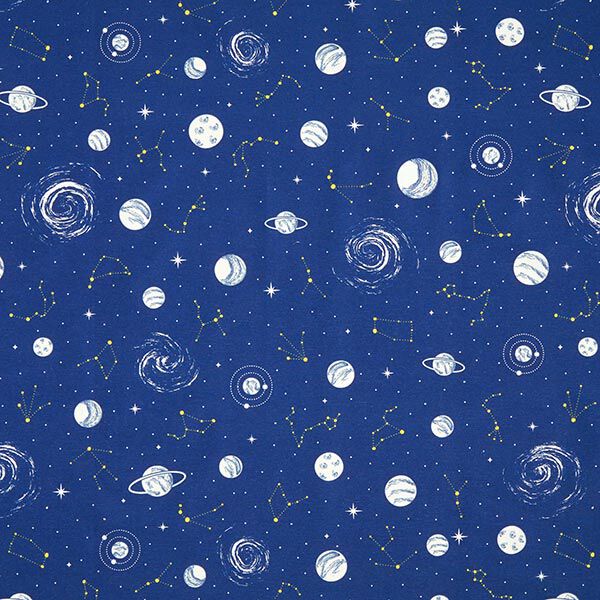 Decostof Canvas Planetarium Glow in the Dark – marineblauw,  image number 5