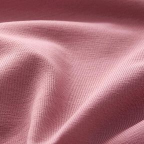 Katoenjersey medium effen – donker oudroze, 