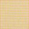 Katoenen stof Vichy ruit 0,5 cm – mosterd/wit,  thumbnail number 1