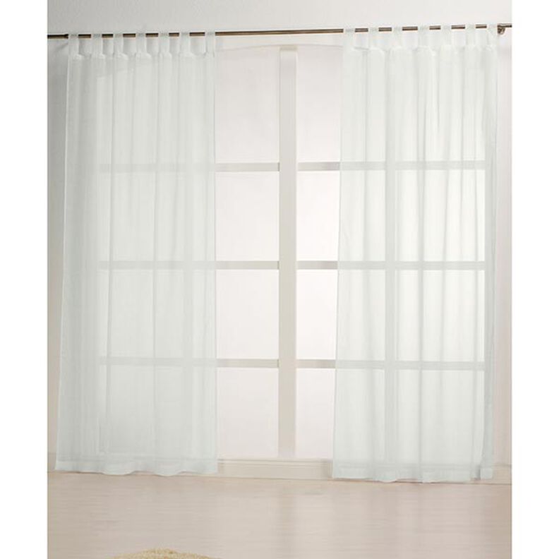 Gordijnstof voile linnenlook 300 cm – ecru,  image number 5