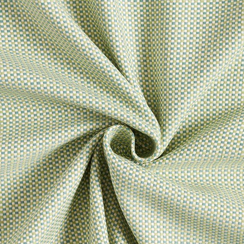 Decostof Jacquard Structuur effen – groen,  image number 3