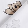 GOTS Katoenjersey Koala | Poppy Fabrics – wit/amandel,  thumbnail number 4