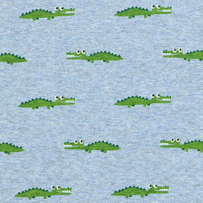 Alpenfleece brutale krokodil Mix – licht jeansblauw,  image number 1