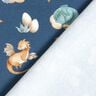 French Terry sommersweat schattige draken Digitaal printen – blauwgrijs,  thumbnail number 4