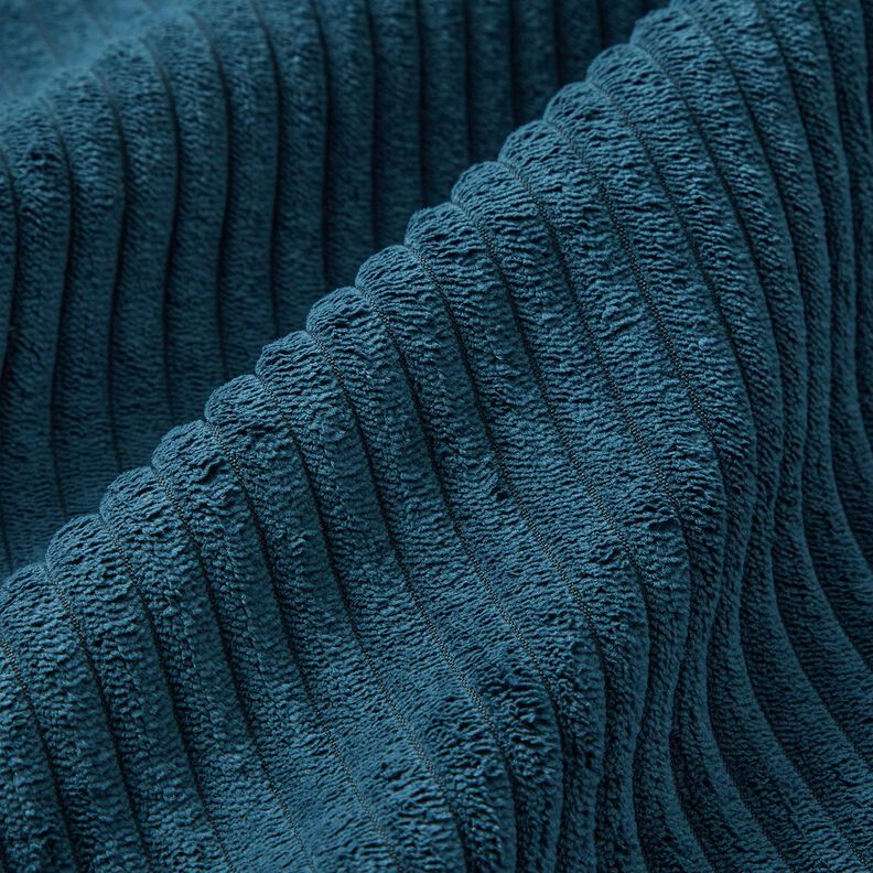 Bekledingsstof zacht corduroy – nachtblauw,  image number 3