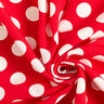 Crêpe weefsel Stippen [2,5 cm] – rood,  thumbnail number 3