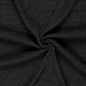 Superzachte ribgebreid effen – zwart,  thumbnail number 3
