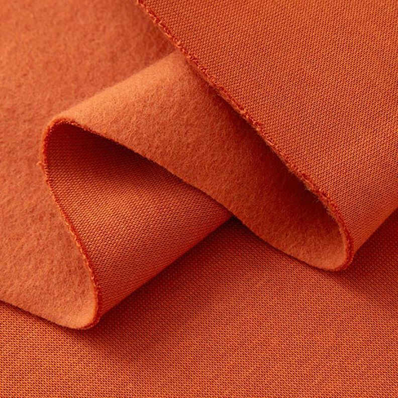 Sweatshirt geruwd – terracotta,  image number 4