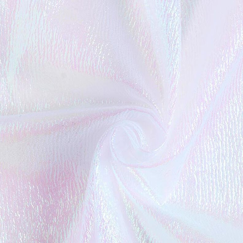 Organza Glitzer – wit,  image number 1