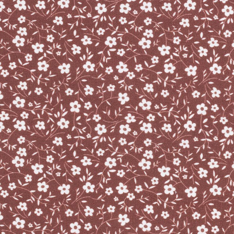 Popeline Millefleurs – brons/wit,  image number 1