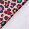 Sweatshirt geruwd Kleurrijk luipaardpatroon – roze,  thumbnail number 4