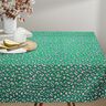 Gecoate katoen abstracte Leeuw | Poppy Fabrics – groen/roze,  thumbnail number 6