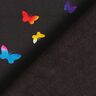 Softshell Glittervlinders – zwart/kleurenmix,  thumbnail number 5
