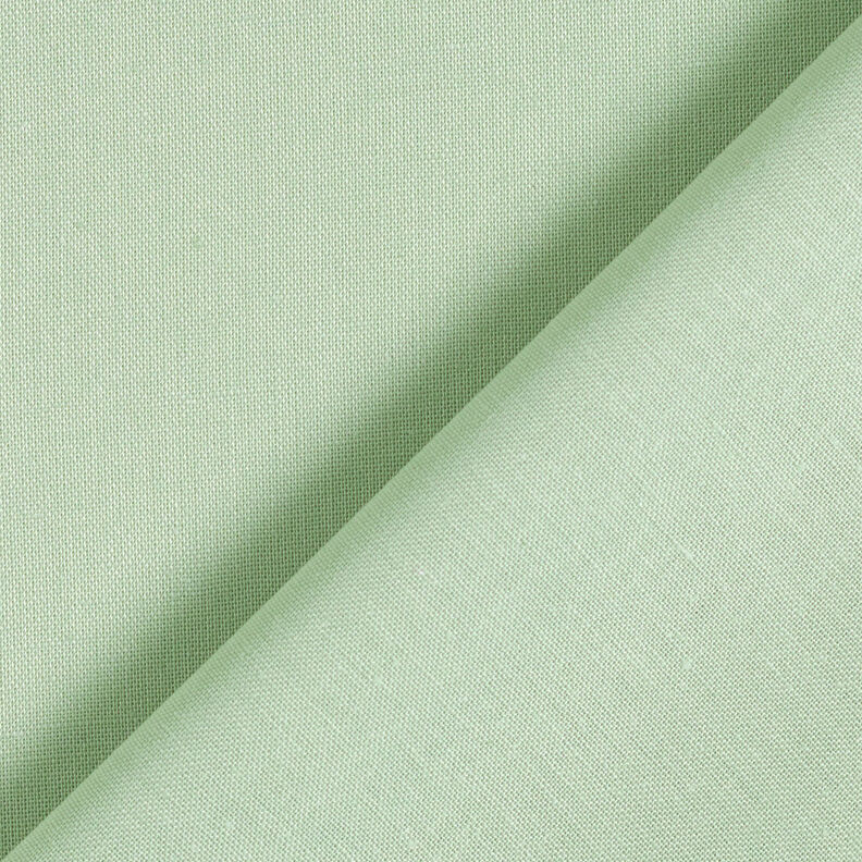 Katoenen stof Cretonne Effen – licht mint, image number 3