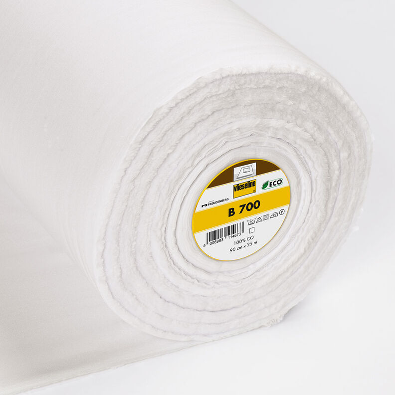 B 700 Eco-stof inzetstuk | Vlieseline – wit,  image number 1