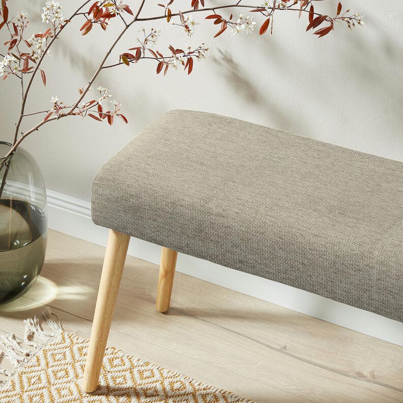 Bekledingsstof zachte stof – licht taupe,  image number 6