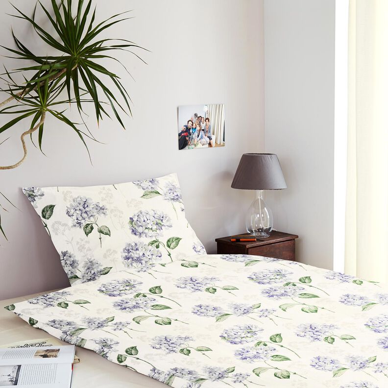 Decostof Panama Hortensia's – ivoor/lila,  image number 7