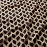 Viscosejersey Glitter kabelpatroon – zwart/perzik,  thumbnail number 2