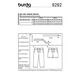 Broek, Burda 9292 | 104-146,  thumbnail number 9