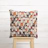 Decostof Half panama elegante katten – natuur/grijs,  thumbnail number 9