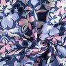 Sommersweat Grote bloemen | Poppy Fabrics – jeansblauw,  thumbnail number 3