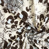 Polyester jersey slangenprint – wit/zwart,  thumbnail number 3