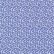 Lichte crêpe stof losse bloemen – blauw/wit,  thumbnail number 1