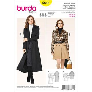 Blazermantel / Jas, Burda 6845, 
