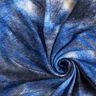 Fijngebreide batik opgeruwd – marineblauw/nachtblauw,  thumbnail number 3