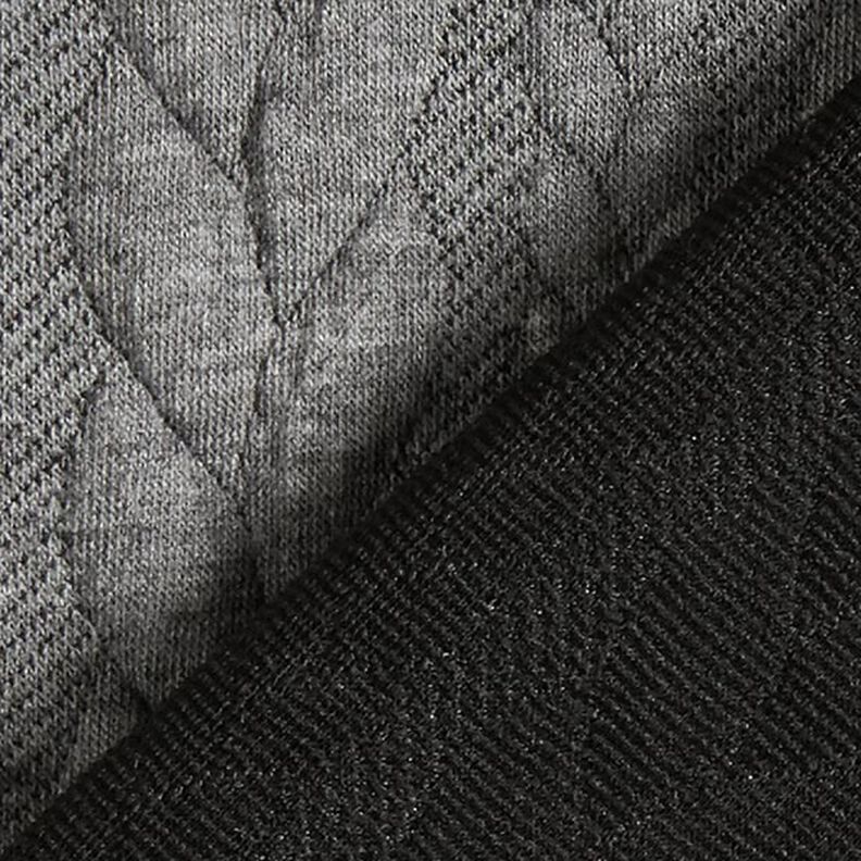 Jerseyjacquard cloqué kabelsteekpatroon – lichtgrijs,  image number 4