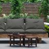 Outdoorstof Canvas Effen – graniet,  thumbnail number 5