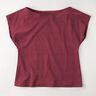 Bamboe Viscosejersey Effen – bordeauxrood,  thumbnail number 8