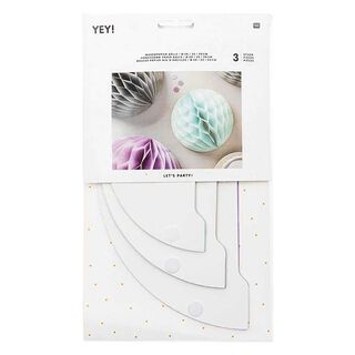 Let‘s Party! Honingraatpapier ballen pastel | Rico Design, 
