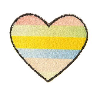 Applicatie hart [ 4 x 4 cm ] – kleurenmix, 