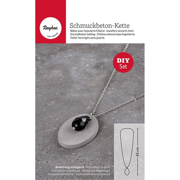 Set Ketting in sieraadbeton Ovaal | Rayher, image number 2