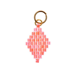 Hanger Brick Stitch Ruit [10 mm  x 15 mm] | Rico Design – oranje, 