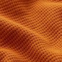 Mini Katoenen wafel jersey effen – terracotta, 