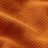 Mini Katoenen wafel jersey effen – terracotta,  thumbnail number 3