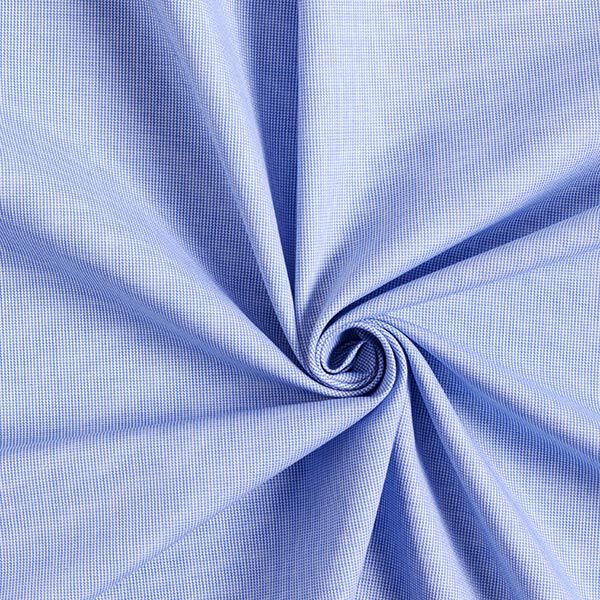Blousestof miniruiten – wit/blauw, image number 3
