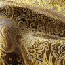 Kledingsjacquard metallic paisley – goud/zwart,  thumbnail number 2