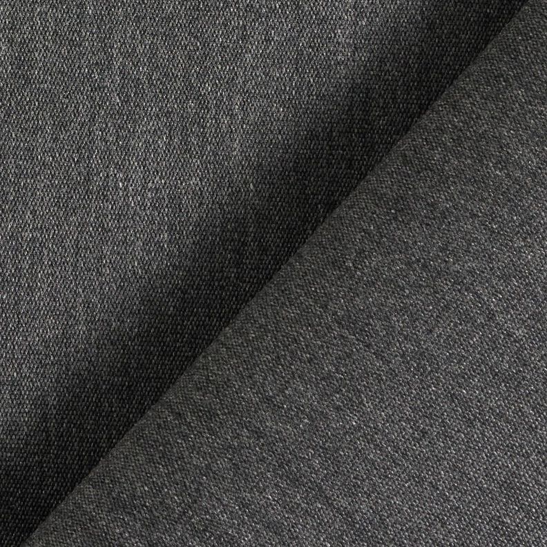 Outdoorstof Canvas Effen Mix – donkergrijs,  image number 3